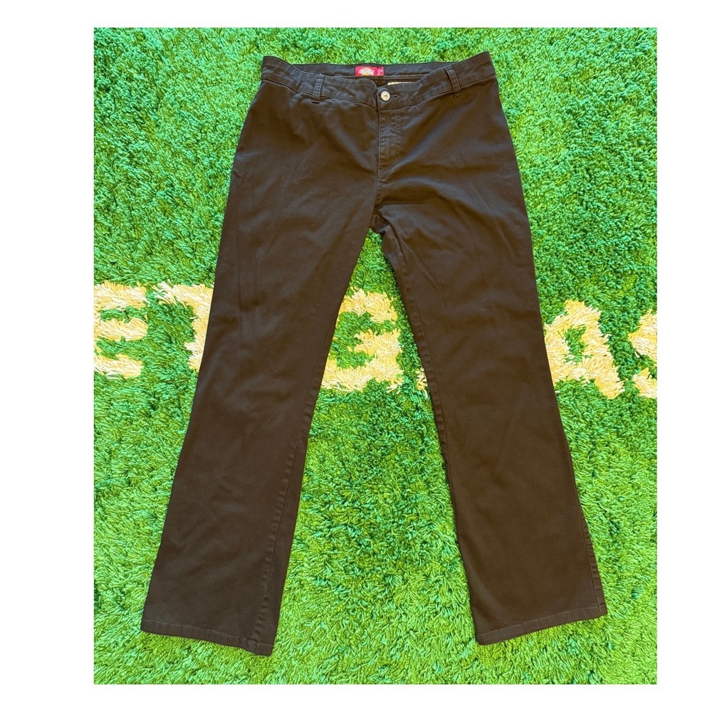 Dickies‎ Girl Flare Work Pants Womens 15 Black Excellent Skater Streetwear